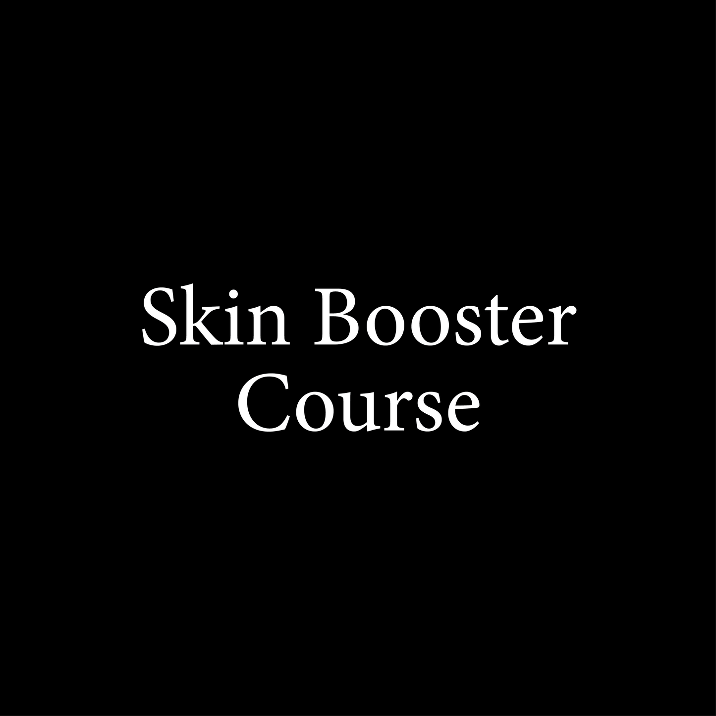 Skin Booster