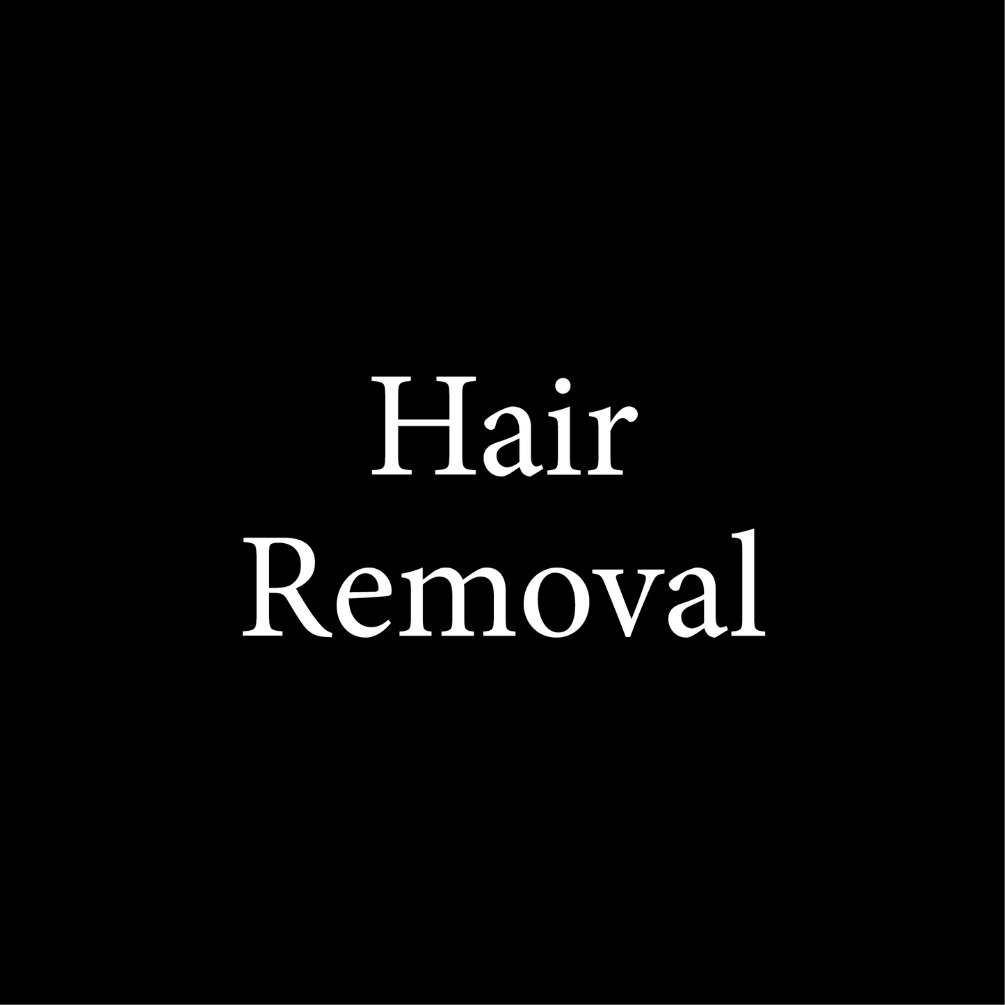 Hair removal